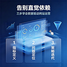海西建站-告别直觉依赖：三步学会数据驱动网站运营