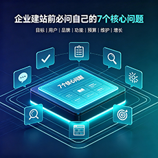 海西建站-企业建站前必问的7个核心问题 - 网站建设规划指南